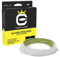 Cortland Salmon Steelhead Floating Fly Line Olive/White WF10F