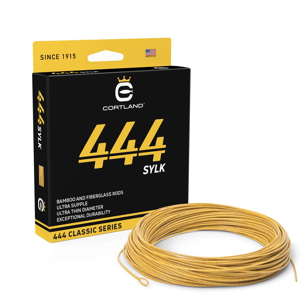 Cortland Sylk Mustard line 6WF front-welded loop