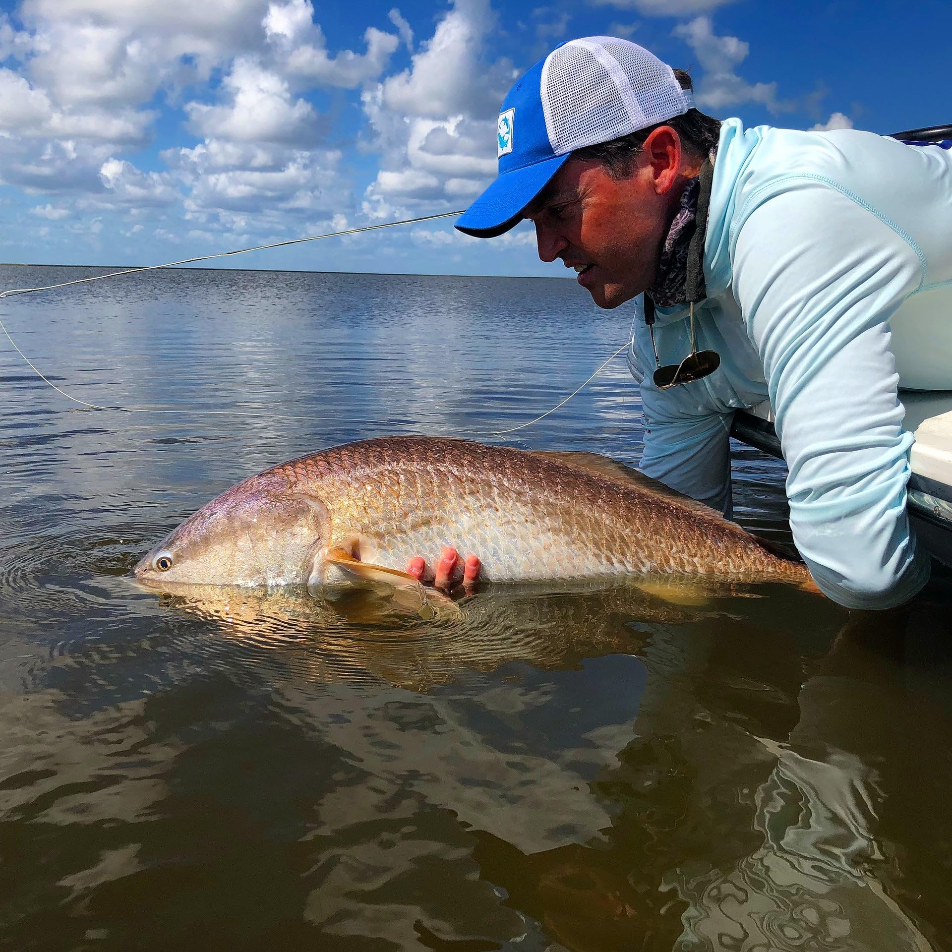 Cortland Tropic Plus Redfish Line tan spool shows rugged saltwater performance and durability.