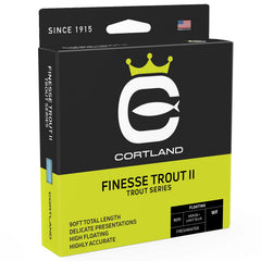 Cortland Trout Finesse Trout II line with Heron/Light Blue Micro-Tip 90’