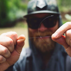 Cortland tippet used in dry fly casting demonstrates nimble presentation