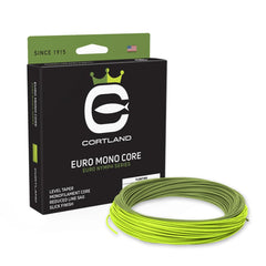 Cortland Euro Mono Core Fly Line - Gecko Green/Chartreuse - 90 ft - Level