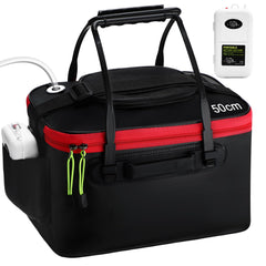 Cosblank foldable 10 gallon fishing bucket made of EVA material