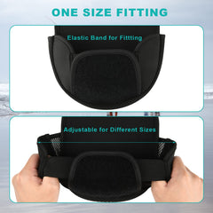Breathable mesh sides on neoprene reel cover