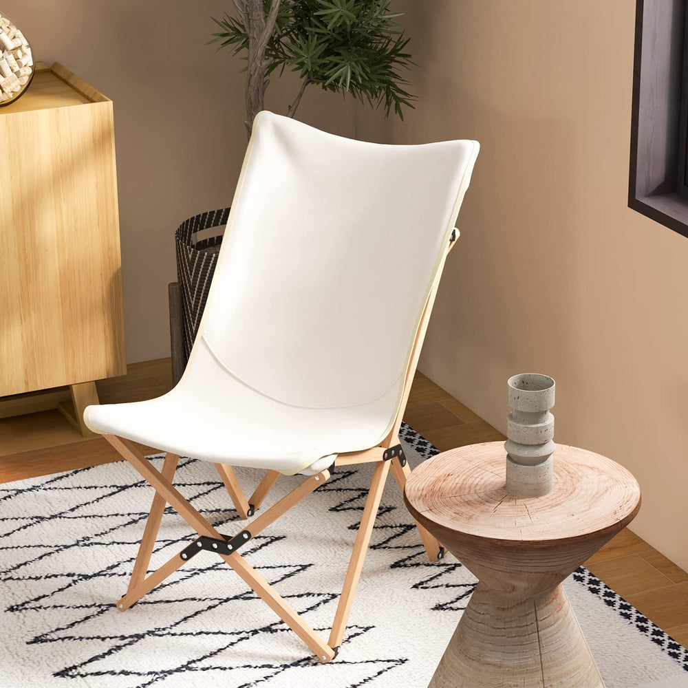 Costway spacious 15-inch seat height suits outdoor use.