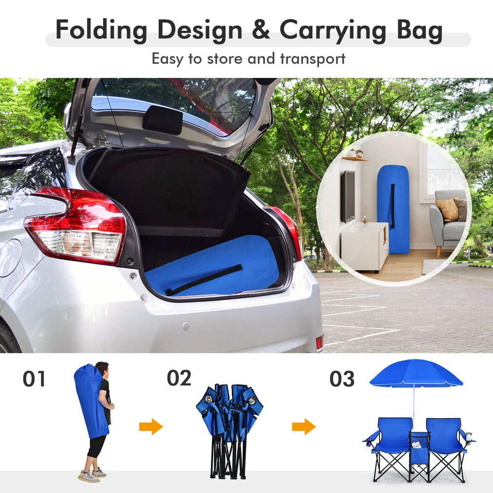 COSTWAY cooler bag keeps drinks icy for refreshing breaks on outdoor trips.