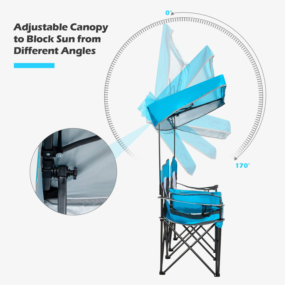 Costway foldable design stores compactly when not in use.
