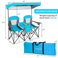 Costway cooler bag keeps drinks cold for beach and picnic outings.
