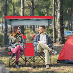 COSTWAY chair shows cooler bag for drinks and ice packs