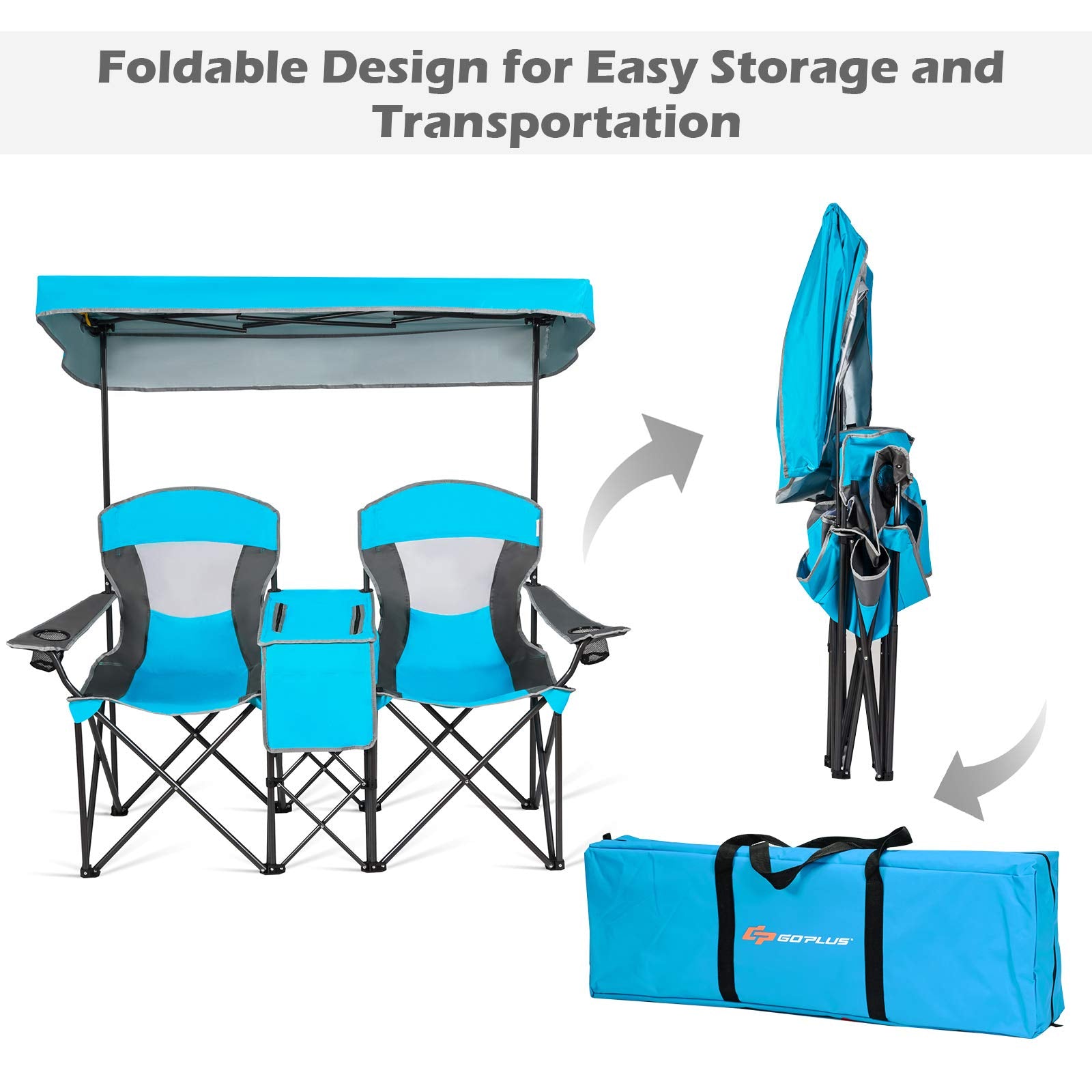 Costway chair in use outdoors, ready for relaxing moments with a friend.