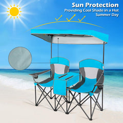 Costway chair front storage pocket holds small items during trips.