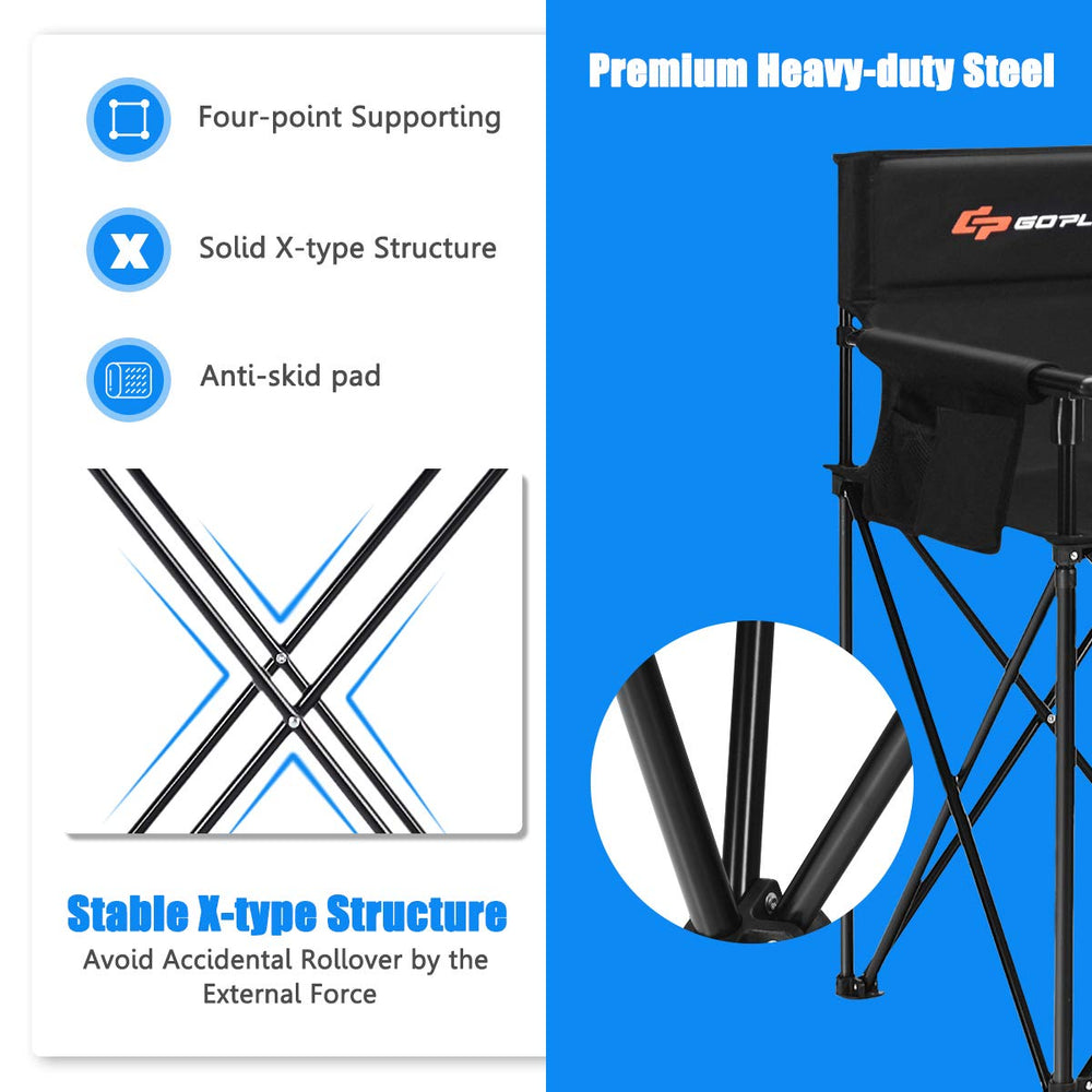 Costway chair with carrying bag for easy transport and storage