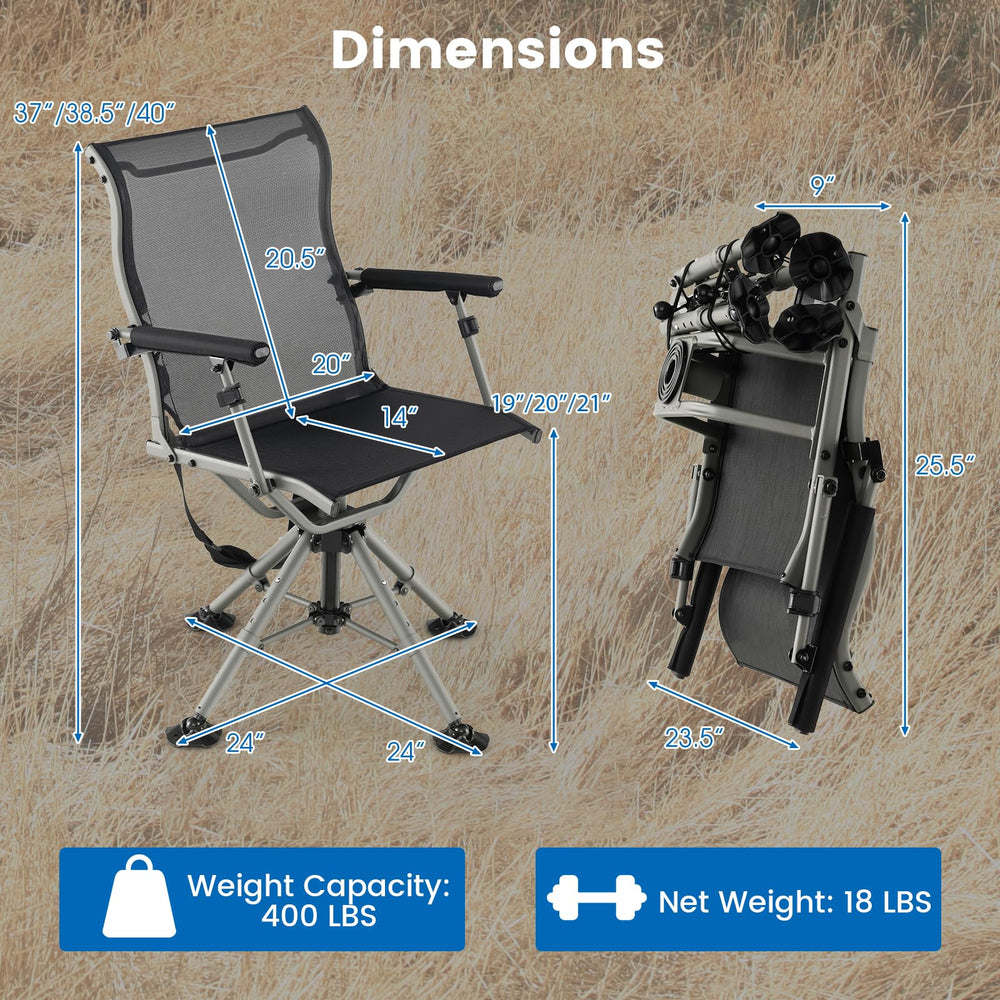 Costway chair with padded armrests offers adjustable comfort for long waits