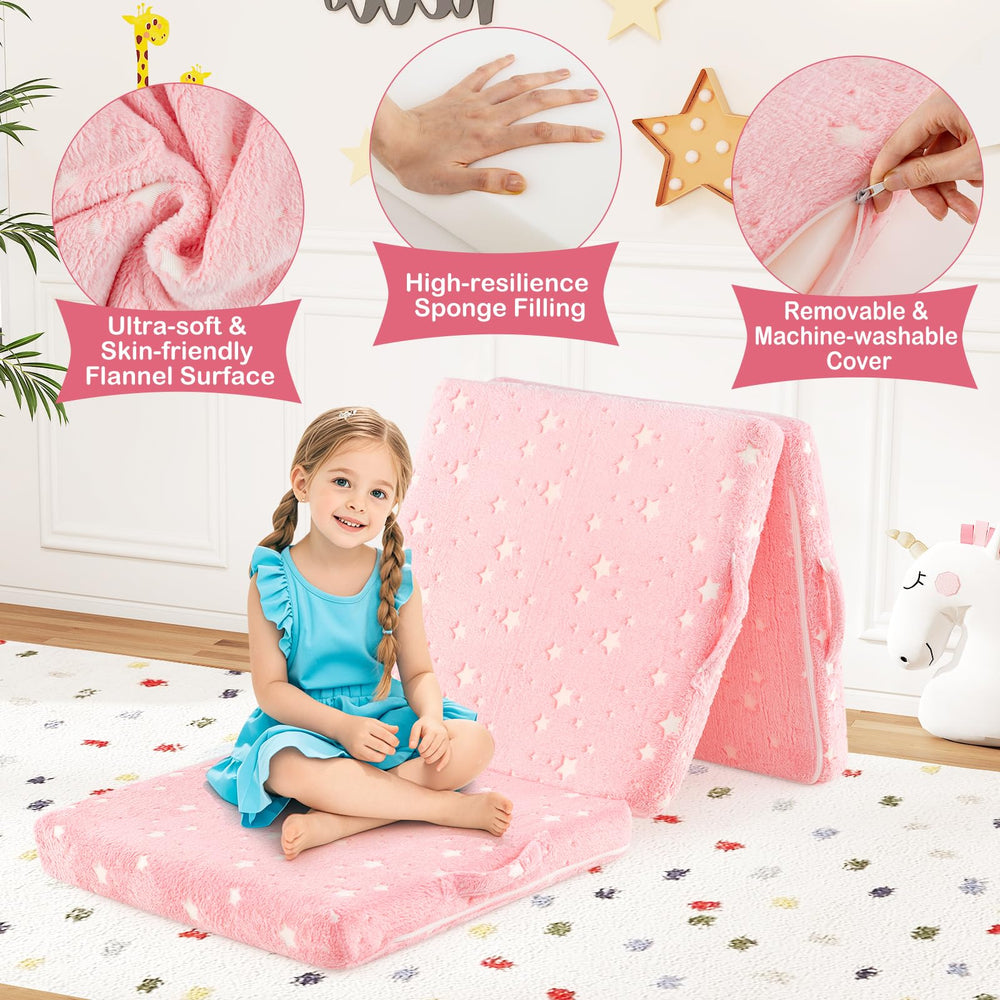 Costzon removable machine-washable flannel cover keeps surfaces soft and clean.