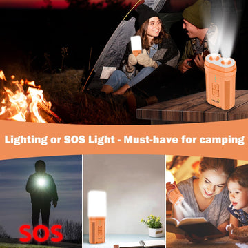 Cosy Life LED camping light with SOS mode for night safety