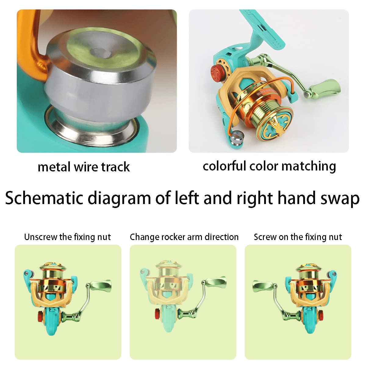 Cosych Macaron resistance system delivers smooth, controlled retrieval and reliable drag
