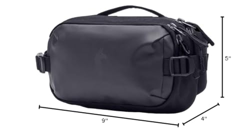 Cotopaxi Allpa X 1.5L hip pack main compartment ready for daily essentials.