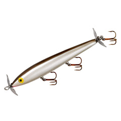 Cotton Cordell Boy Howdy topwater lure Smoky Joe front-angled view highlighting surface action