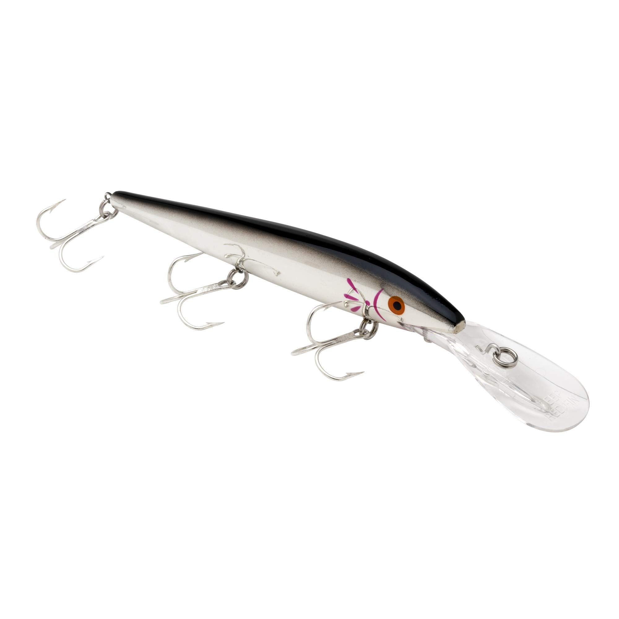 Cotton Cordell Red Fin topwater wake lure with chrome back.