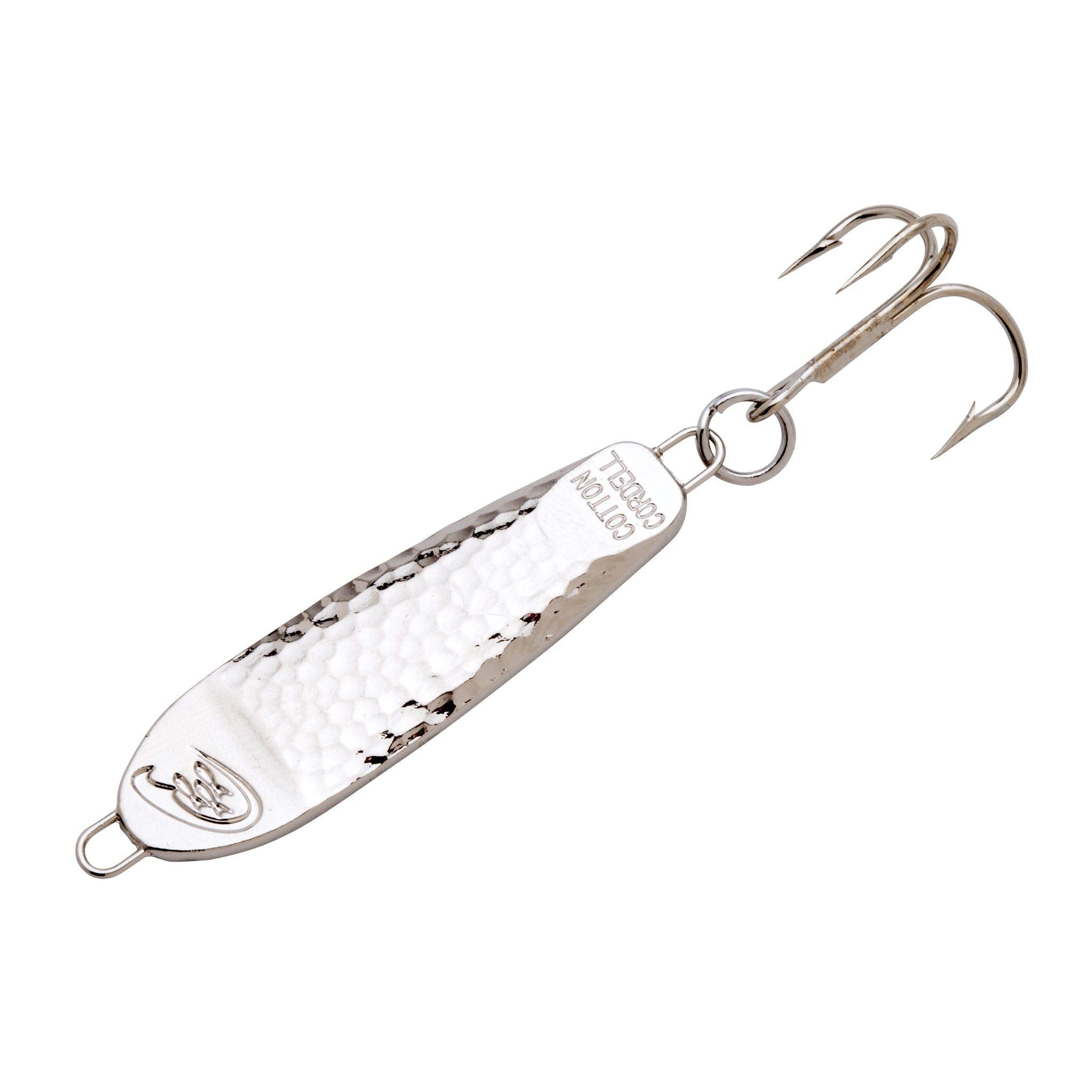 Cotton Cordell CC Spoon Lure chrome creates lifelike flash to attract bass and walleye