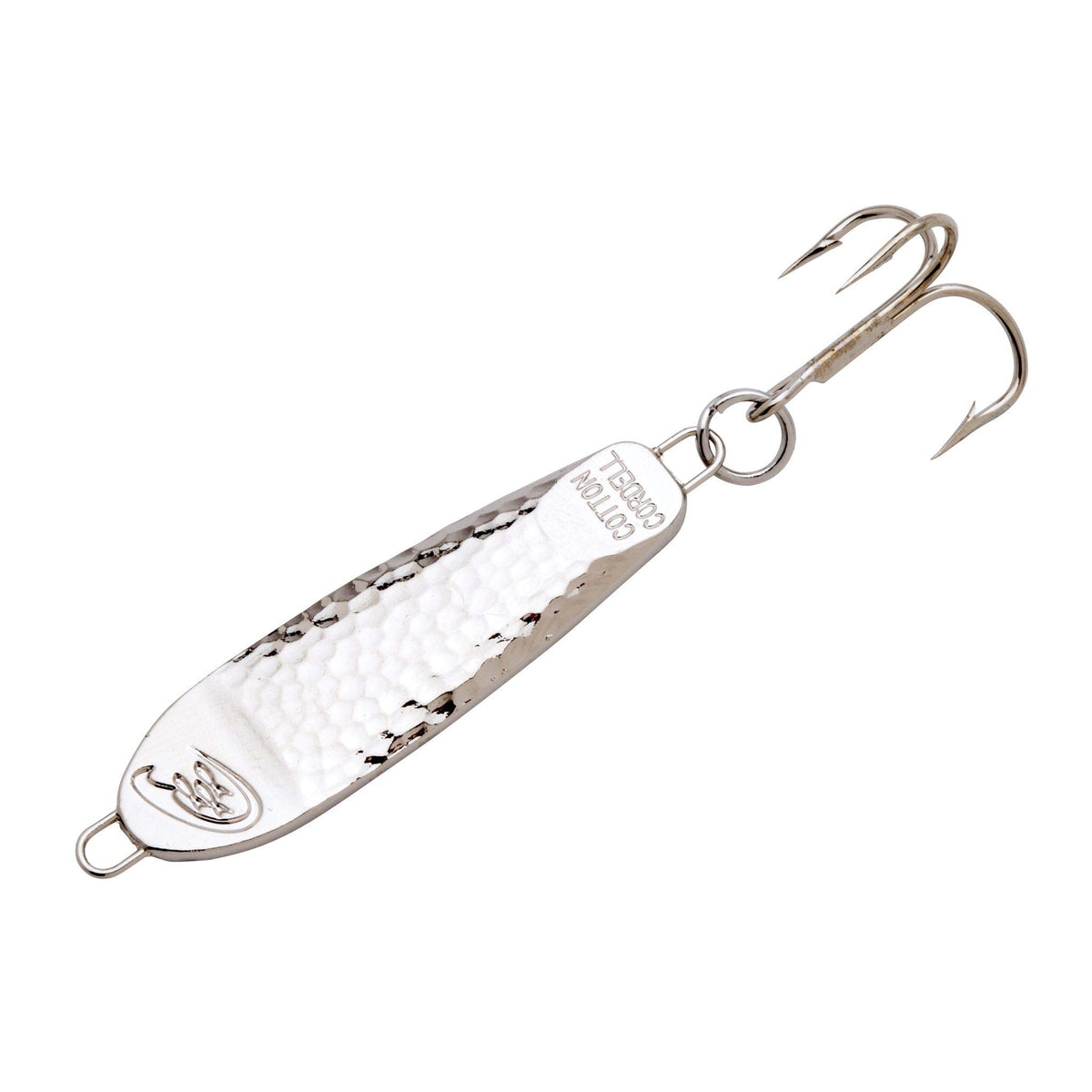 Cotton Cordell CC Spoon Lure chrome creates lifelike flash to attract bass and walleye