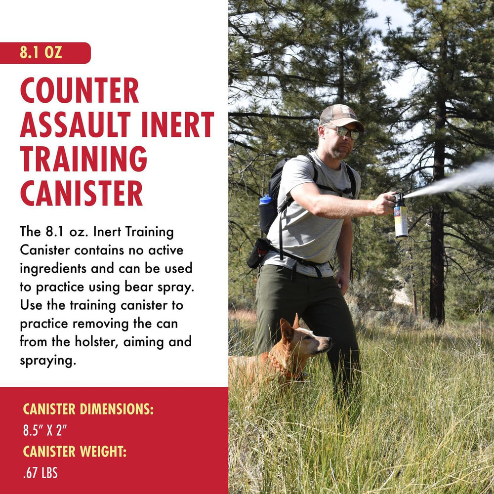 Counter Assault safety wedge with tether shown for rapid, safe practice.