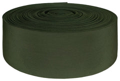Country Brook Design berry-compliant camo green webbing, lightweight yet strong for belts and gear.