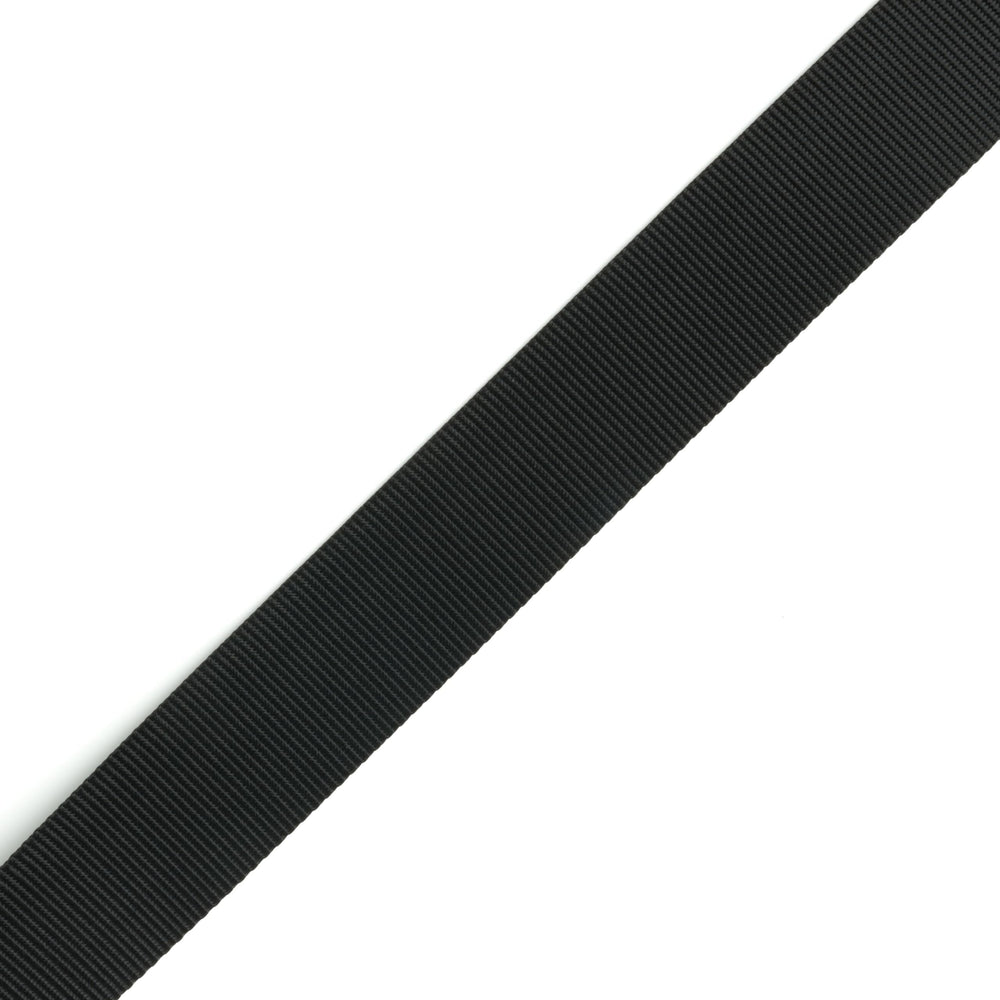 Country Brook Design black nylon webbing used for dog collar strap