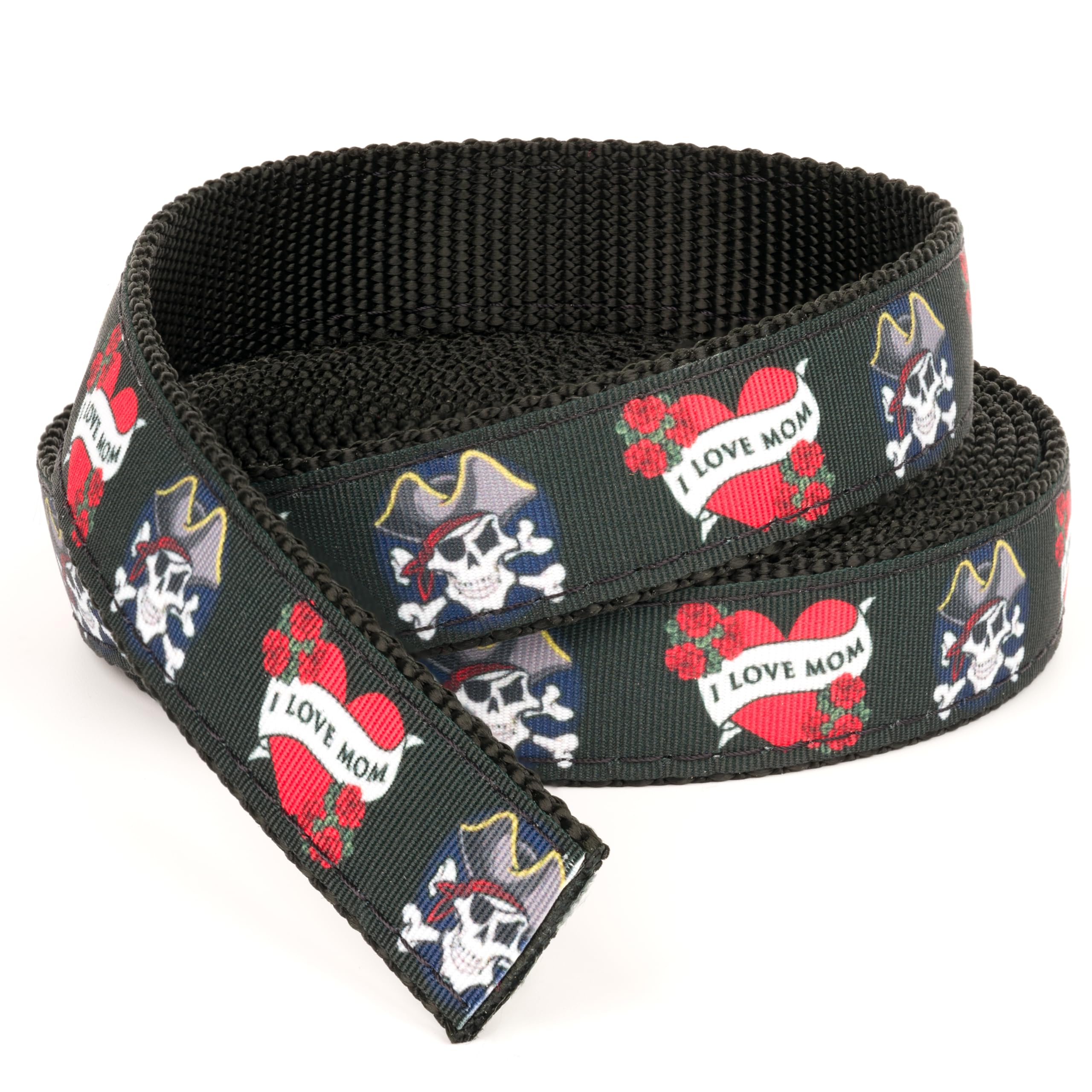 Country Brook Design 1-inch nylon webbing, hardware-ready for bags, straps, or collars.