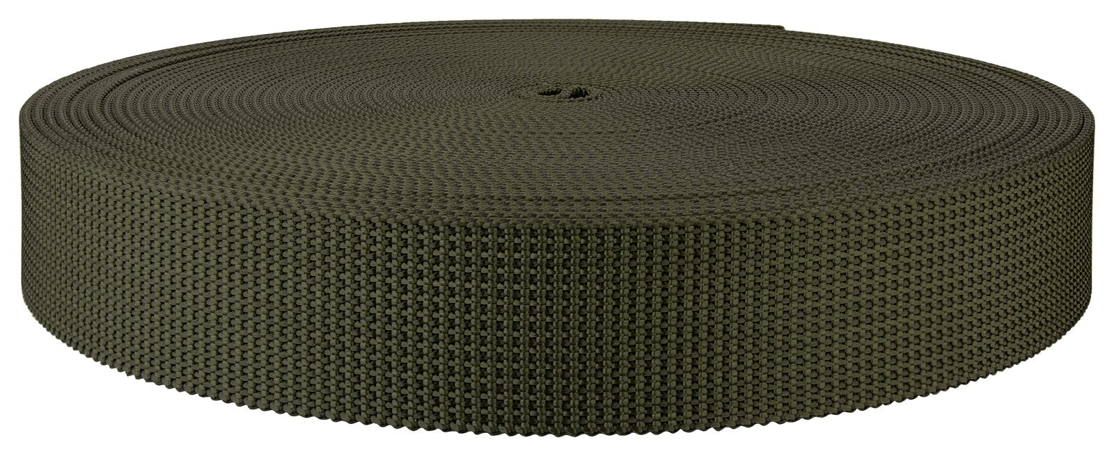Country Brook Design olive drab scuba webbing, 1-3/4 inch wide, ideal for durable belts and gear