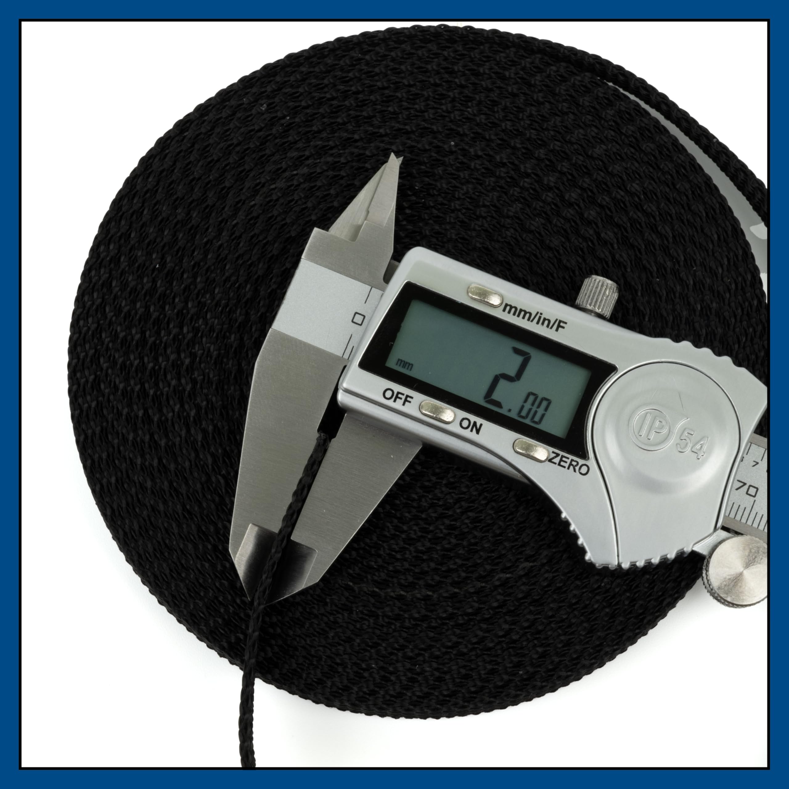 Country Brook Design polypro webbing loop demonstrates easy handling for DIY projects