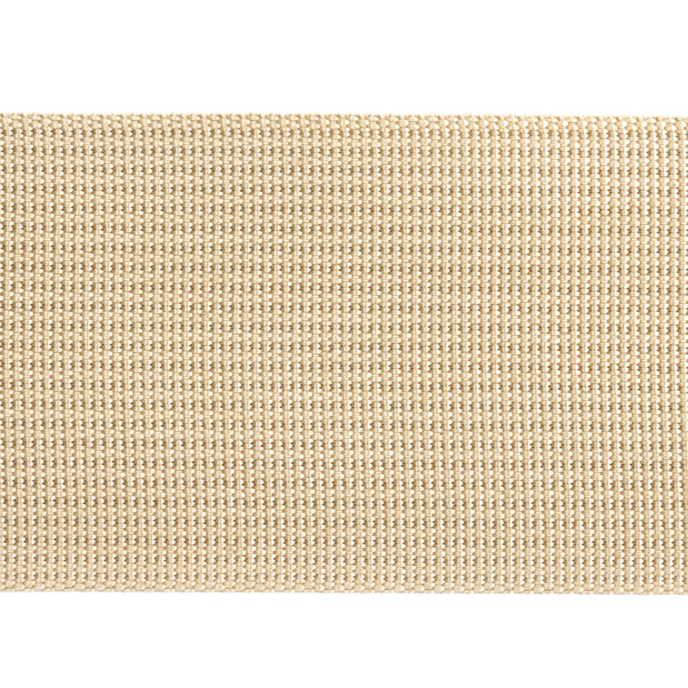 Country Brook Design close-up of soft, flexible nylon weave in coyote tan for comfortable wear