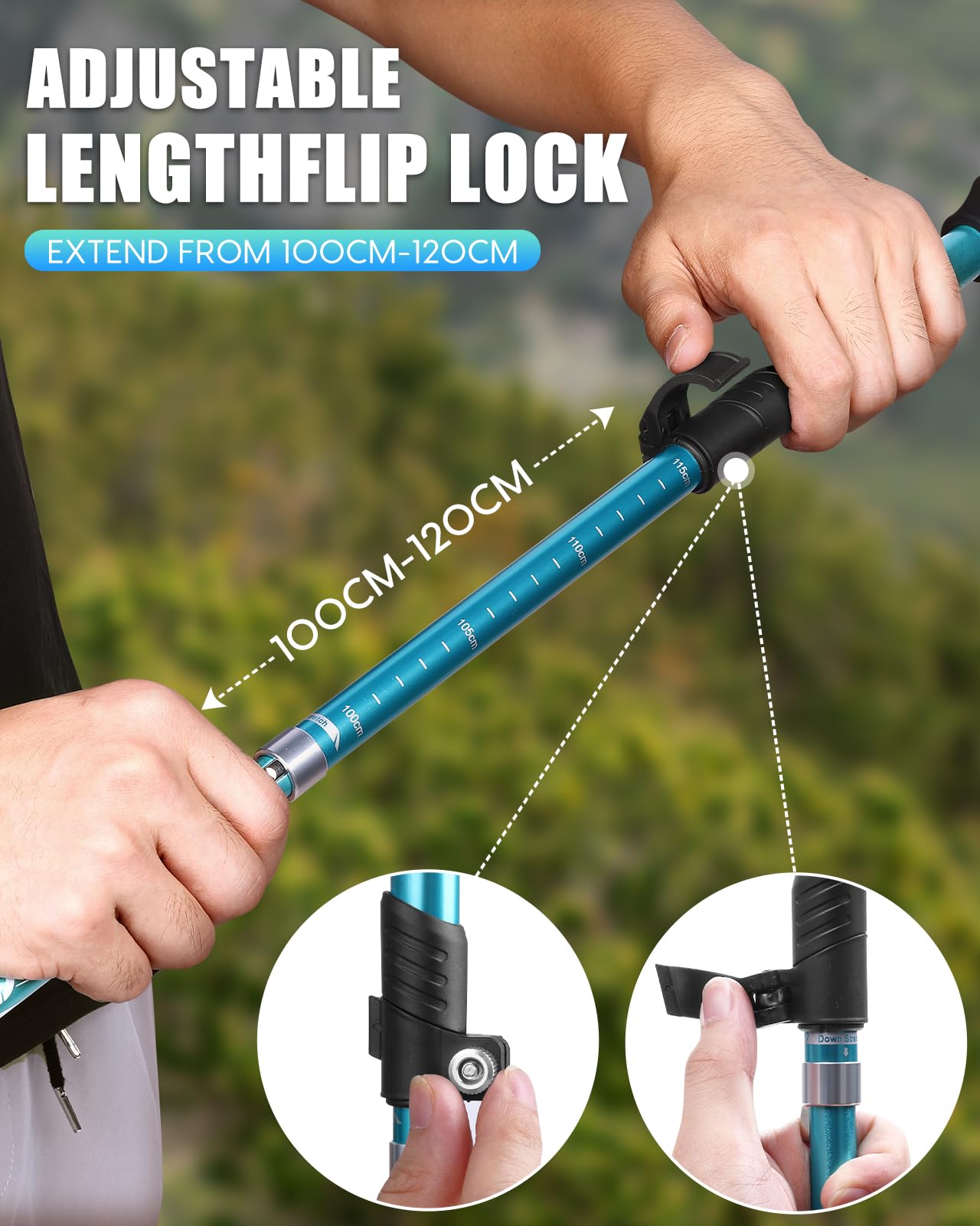 Covacure EVA foam grips offer sweat absorption and comfortable handling