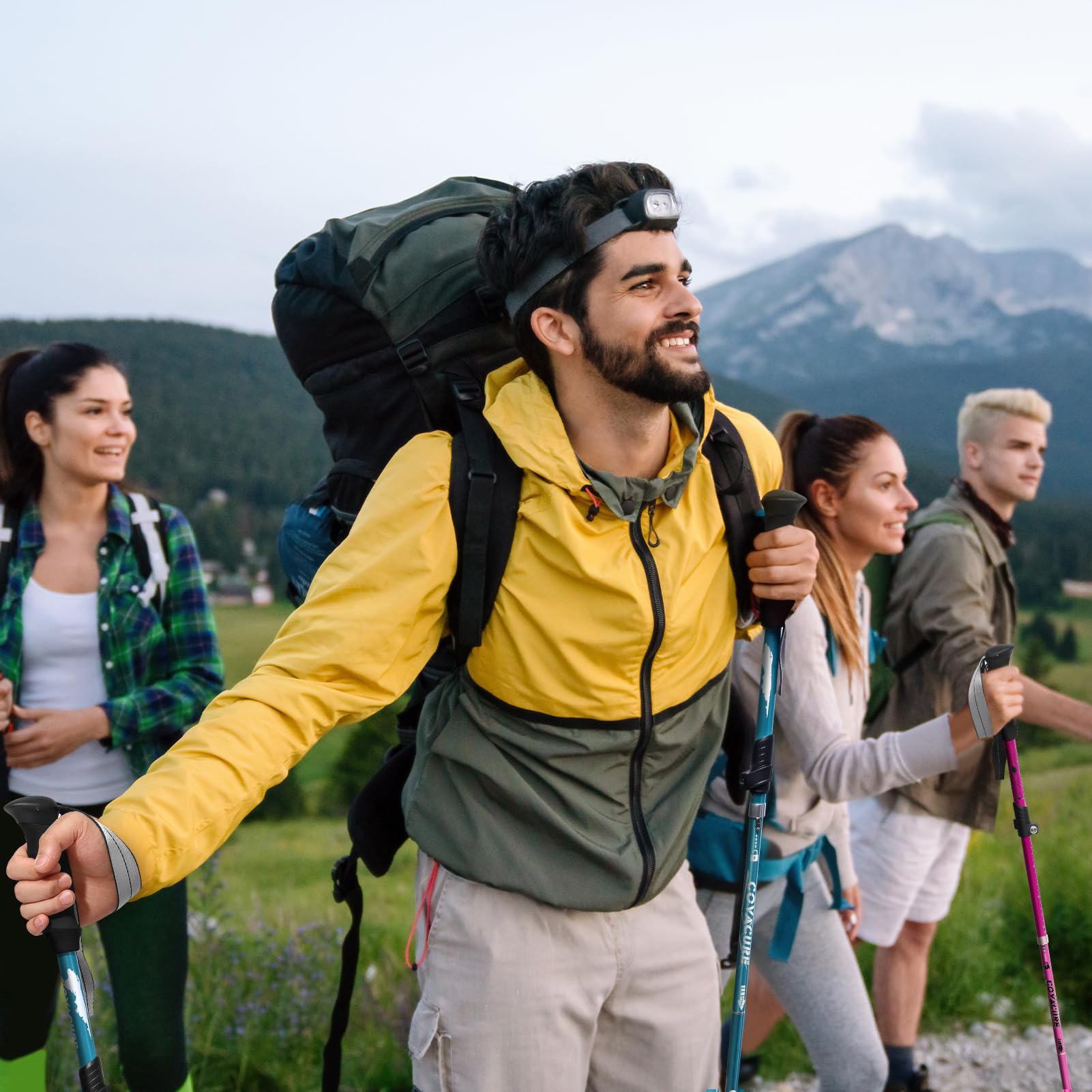 Covacure folding capability supports easy backpack storage and travel convenience