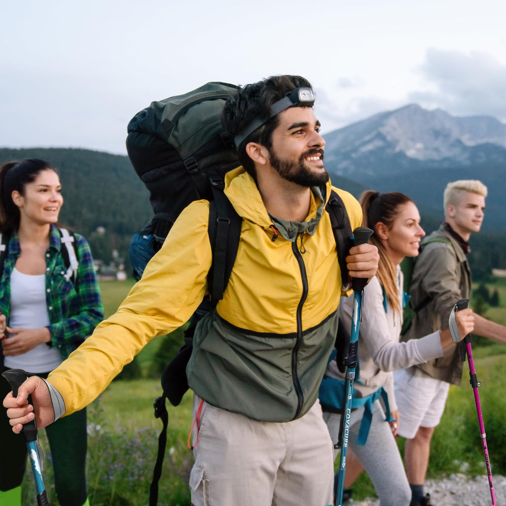 Covacure folding capability supports easy backpack storage and travel convenience