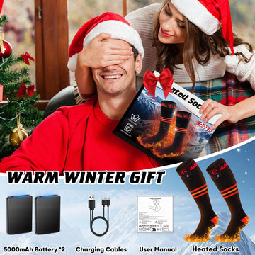 COZII heated socks ideal for hunting, skiing, hiking and camping