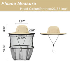 Adjustable buckle on CozyCabin head net hat