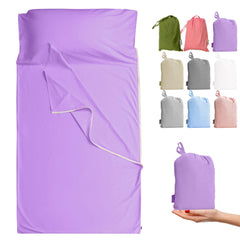 Cozysilk GANNAFEE sleeping bag liner left-side zipper enabling easy entry.