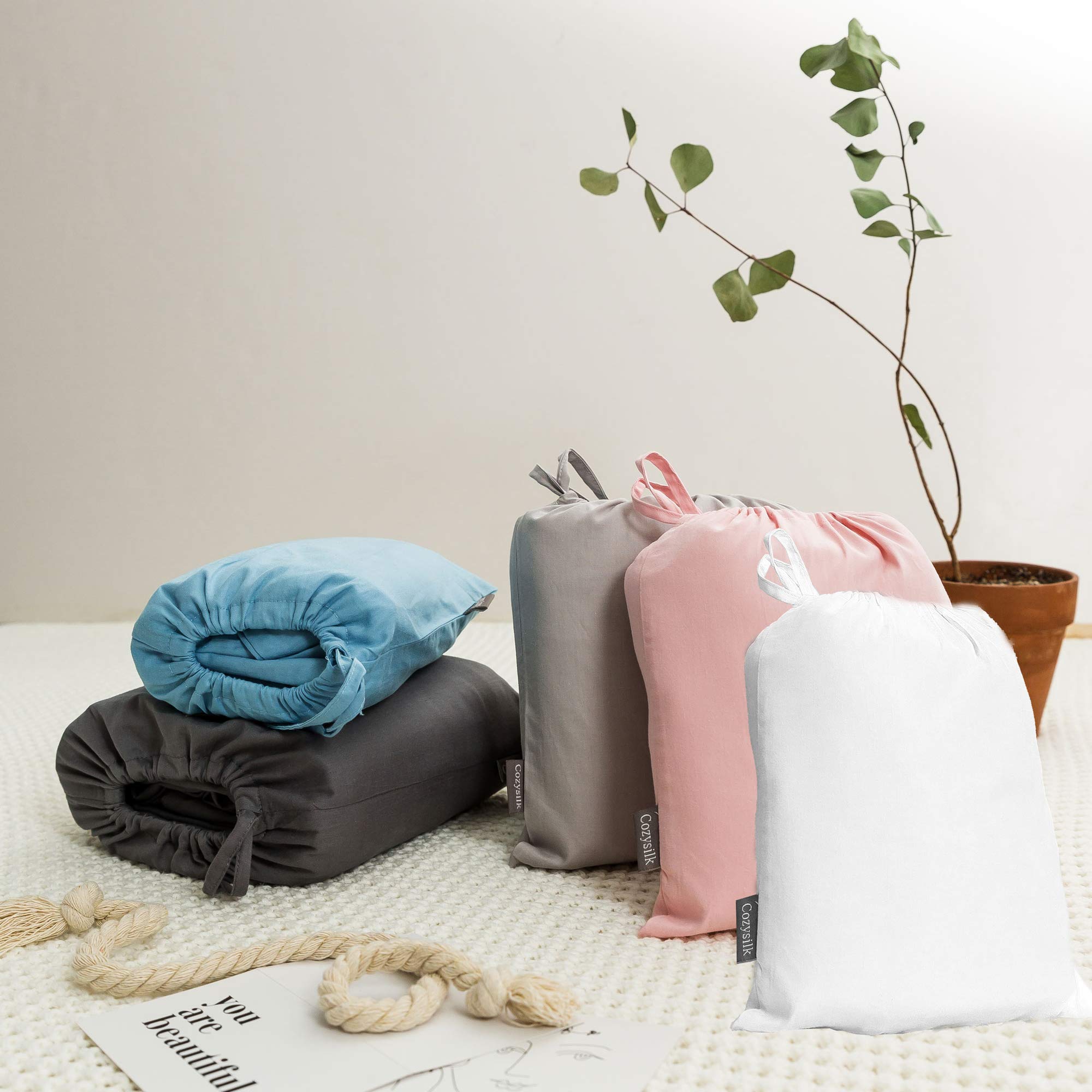 Cozysilk GANNAFEE multiple sizes suit hotels, camping, and home use.