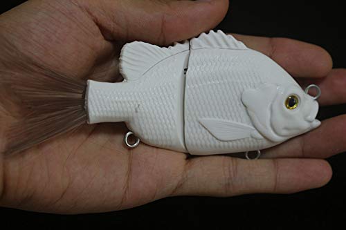 CPWGSM sinking bluegill swimbait 4-inch designed to reach deeper cover.