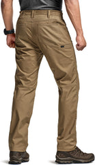 CQR Men's Flex Stretch Pants highlight tac-stretch fabric enabling greater movement during activities