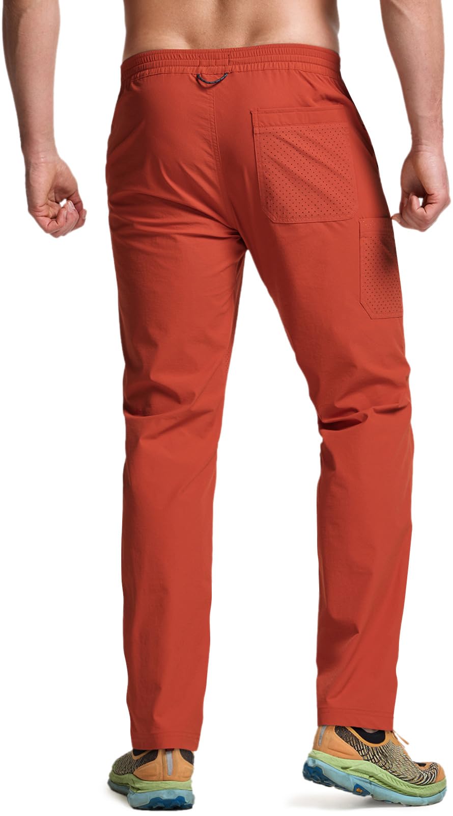 CQR pants feature elastic waistband for flexible, secure comfort during trails