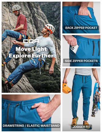 CQR polyester-spandex blend provides durable, breathable wear