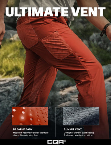 CQR side-zip pockets secure essentials while you move