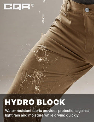 CQR men's quick-dry tactical pants 3D pattern for unrestricted mobility