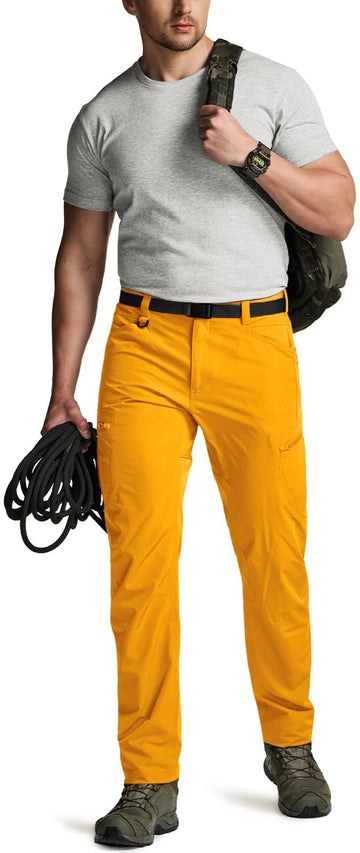 CQR belt-area view demonstrates integrated belt and secure fit for movement.