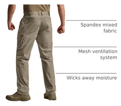 CQR pants pocket-detail image, multi-pocket practicality for tools and devices