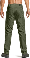 CQR men's quick dry tactical pants stretch fabric enables easier movement.