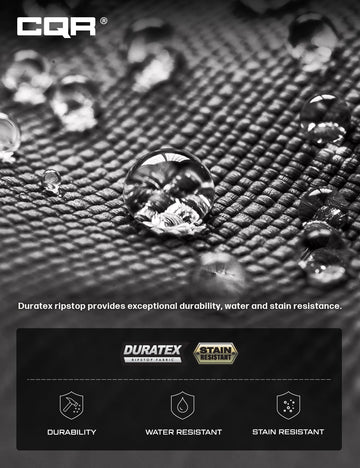 CQR men's quick dry work pants charcoal color suits daily workwear.