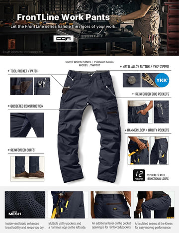 CQR operator navy pocket layout close-up for gear organization